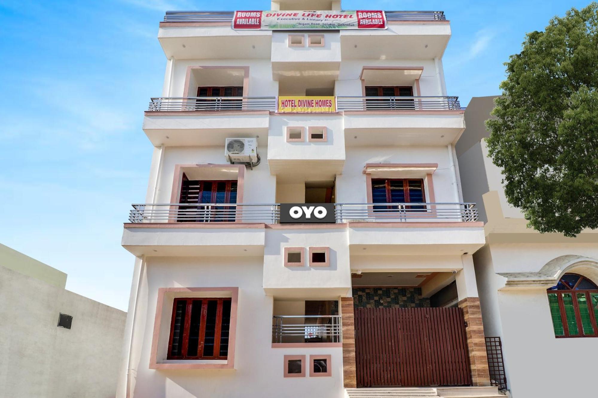 Hotel O Divine Home Jhajra Exterior photo